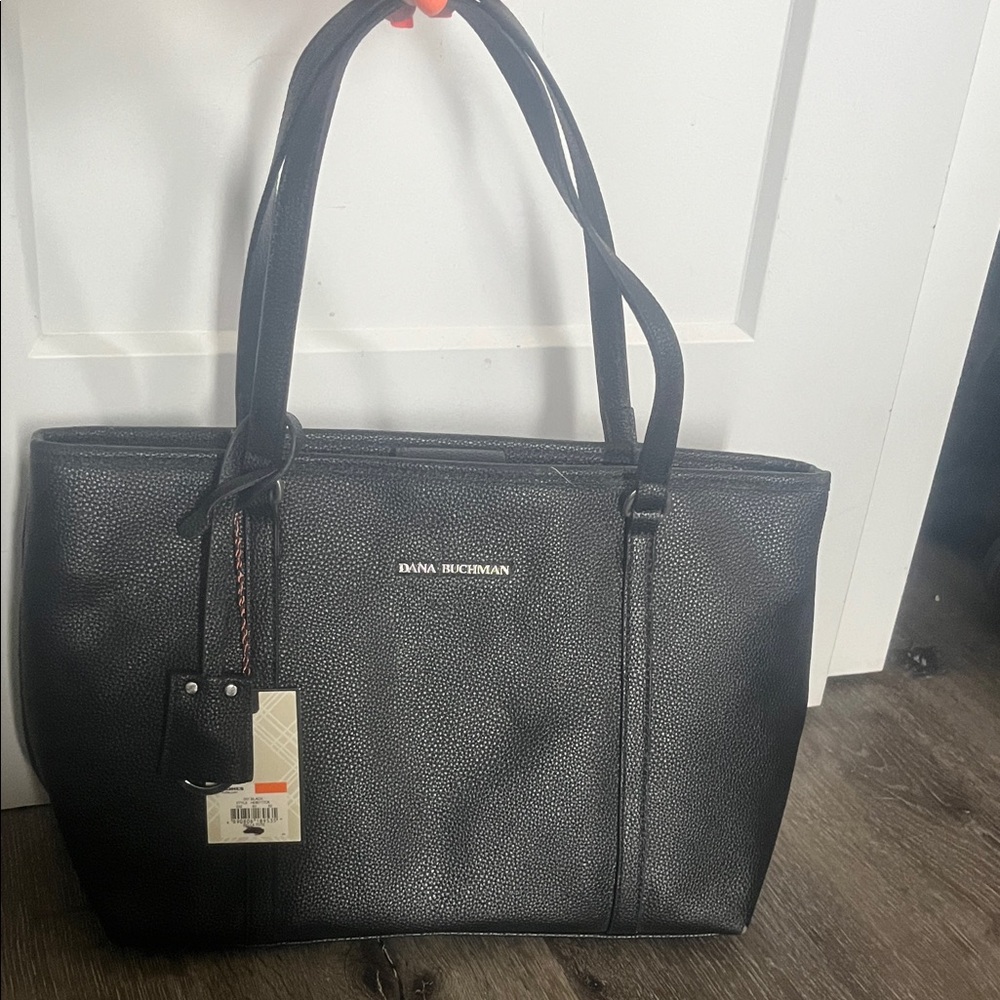 Dana Buchman Black Tote Bag
